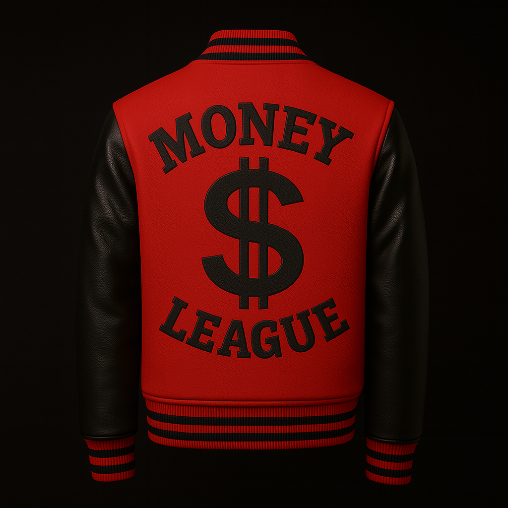 (A)  Legacy Mode Varsity Jacket