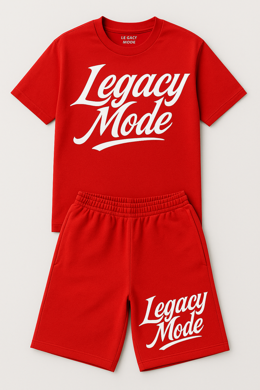 (B) T-shirt and Shorts Set
